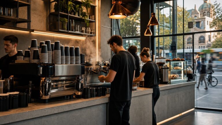 ONE TONNE OF COFFEE A WEEK....... 15 STORES__________ ONE EXCEPTIONAL ACQUISITION.
