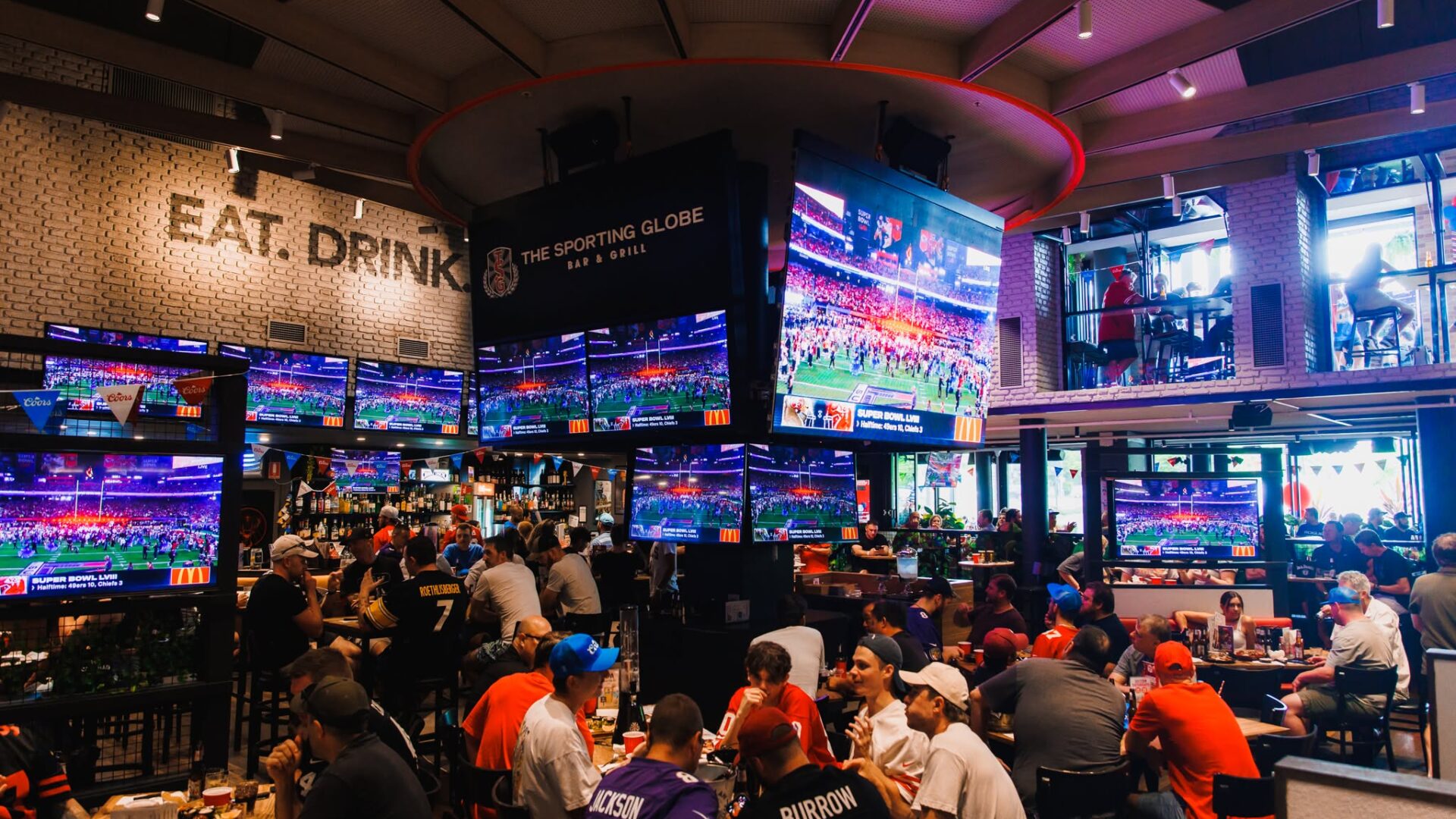 THE SPORTING GLOBE BAR & GRILL – CHERMSIDE