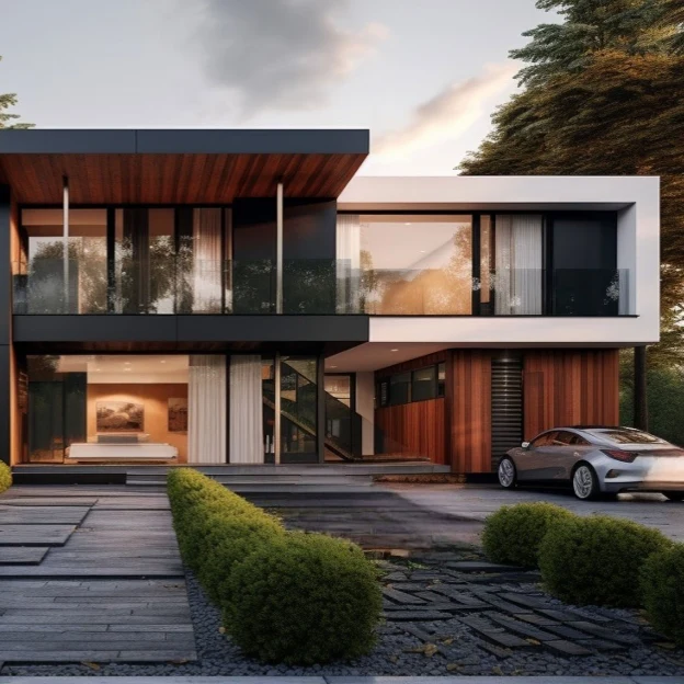 Indicative exterior image supplied for the Highett townhouse